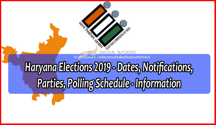 Haryana Election 2019 Dates, Notifications Latest Updates